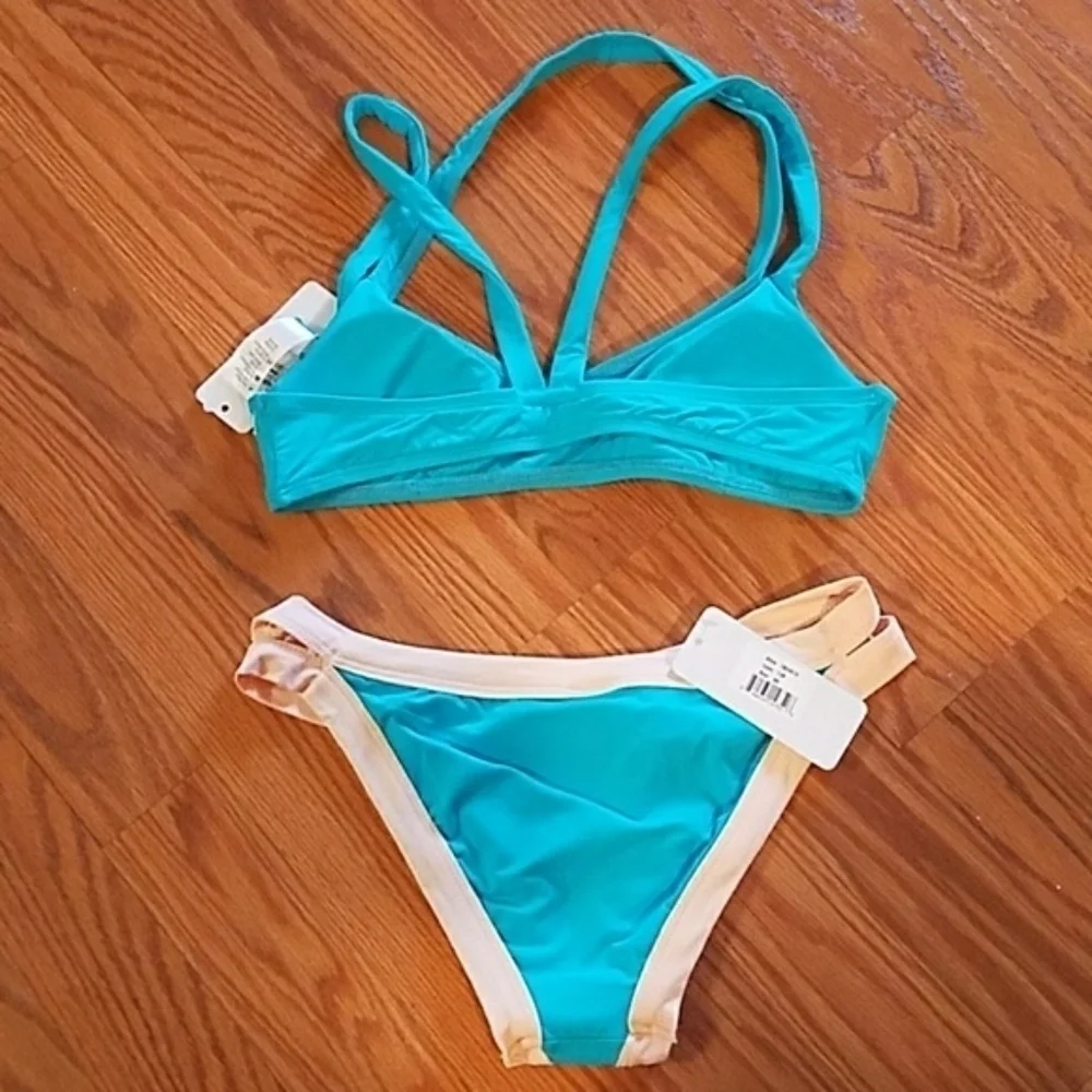 L Space Bikini Stacy Top and Charlie Bottom XS